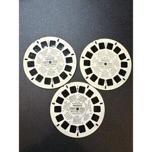 Vintage Peanuts View-Master 3‎ Reel Set Snoopy Charlie Brown B5361-63